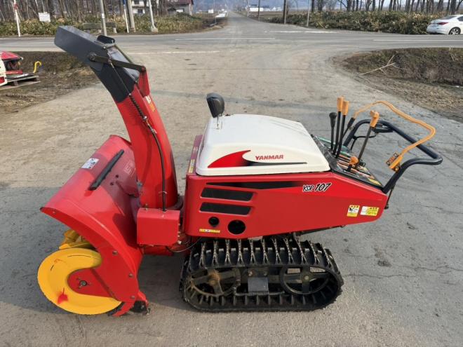 除雪機ヤンマー YSR107 10馬力 家庭用ガソリン サイドクラッチ付き