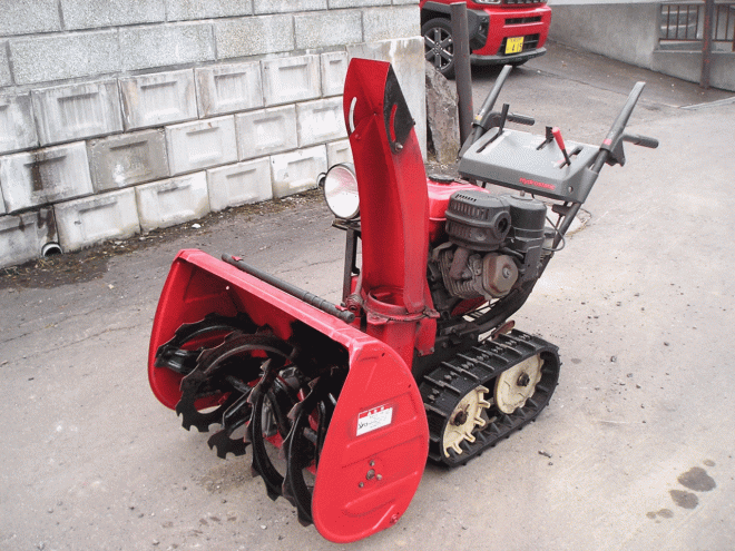 除雪機ホンダ　８馬力除雪機　ＨＳ－870　整備済み　即使用可