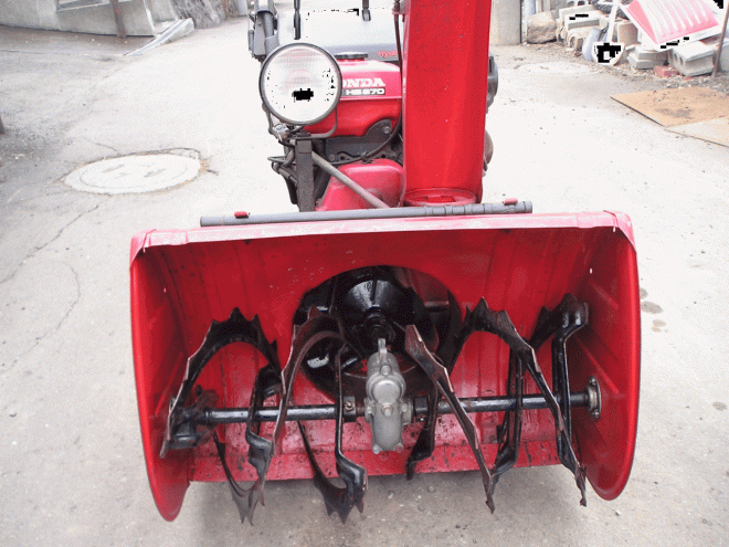 除雪機ホンダ　８馬力除雪機　ＨＳ－870　整備済み　即使用可