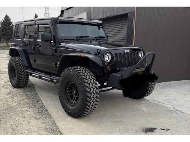 ラングラージープ　アンリミテッド　カスタム多数 4WD 3800 4Dr