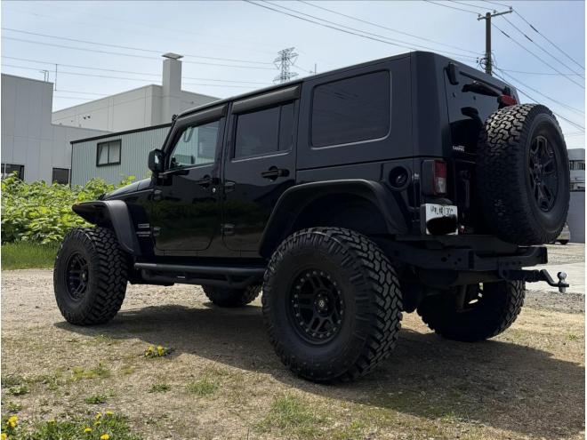 ラングラージープ　アンリミテッド　カスタム多数 4WD 3800 4Dr