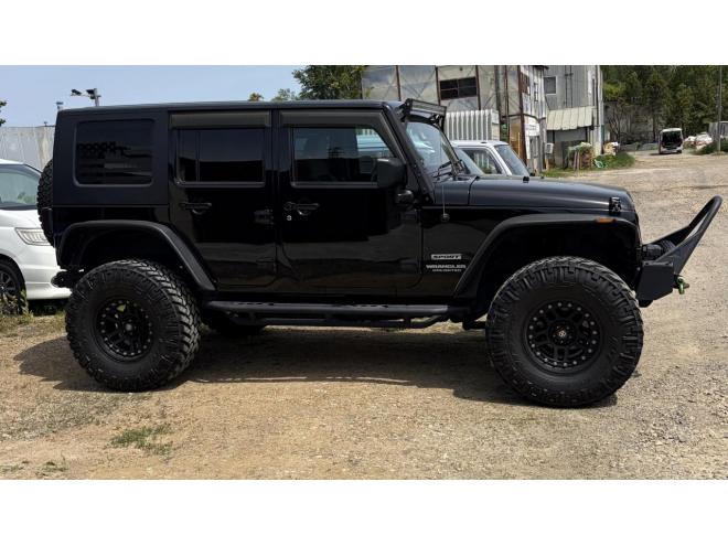 ラングラージープ　アンリミテッド　カスタム多数 4WD 3800 4Dr