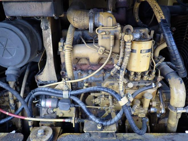 ホイールローダスノースパイクタイヤ　苫小牧ヤード