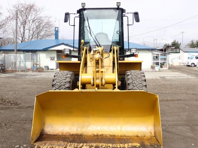 ホイールローダスノースパイクタイヤ　苫小牧ヤード