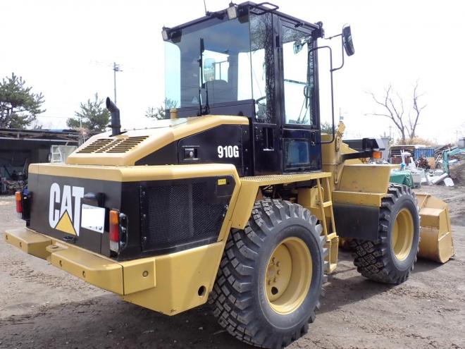 ホイールローダスノースパイクタイヤ　苫小牧ヤード