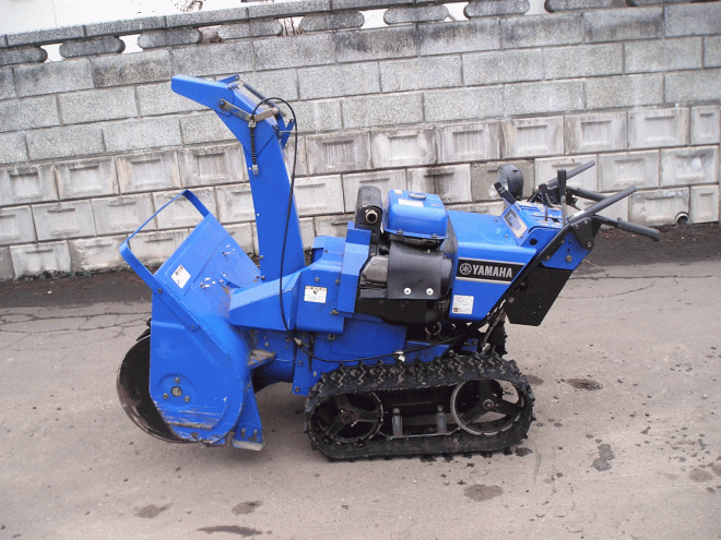 除雪機ヤマハ　10馬力除雪機　ＹＴ－1080ＥＤ　オーガ上下ハンド式　整備済み　即使用可