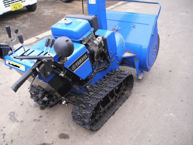 除雪機ヤマハ　10馬力除雪機　ＹＴ－1080ＥＤ　オーガ上下ハンド式　整備済み　即使用可