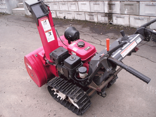 除雪機ホンダ　７馬力除雪機　ＨＳ－760　オーガ上下ハンド式　２段シューター　整備済み　即使用可