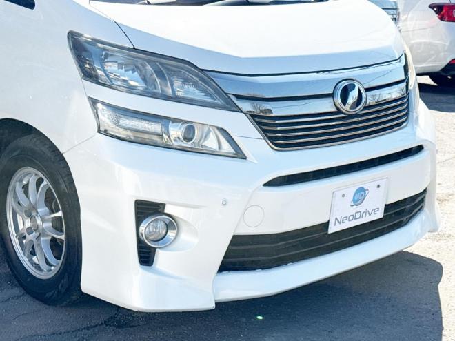 ヴェルファイア2.4Z 4WD　ローンが不安な方＜優遇ローン＞　本州仕入　後期型　純正SDナビ　後席モニター 4WD 2400 5Dr