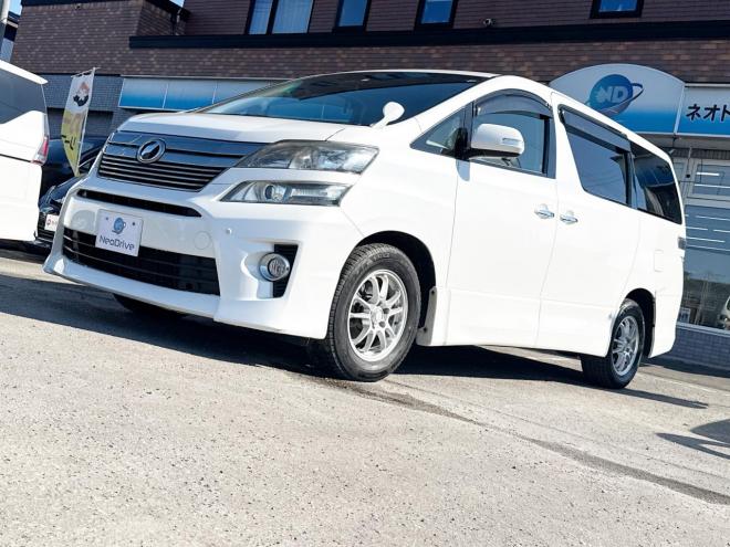 ヴェルファイア2.4Z 4WD　ローンが不安な方＜優遇ローン＞　本州仕入　後期型　純正SDナビ　後席モニター 4WD 2400 5Dr