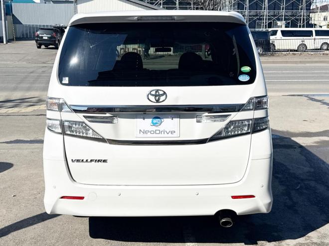 ヴェルファイア2.4Z 4WD　ローンが不安な方＜優遇ローン＞　本州仕入　後期型　純正SDナビ　後席モニター 4WD 2400 5Dr