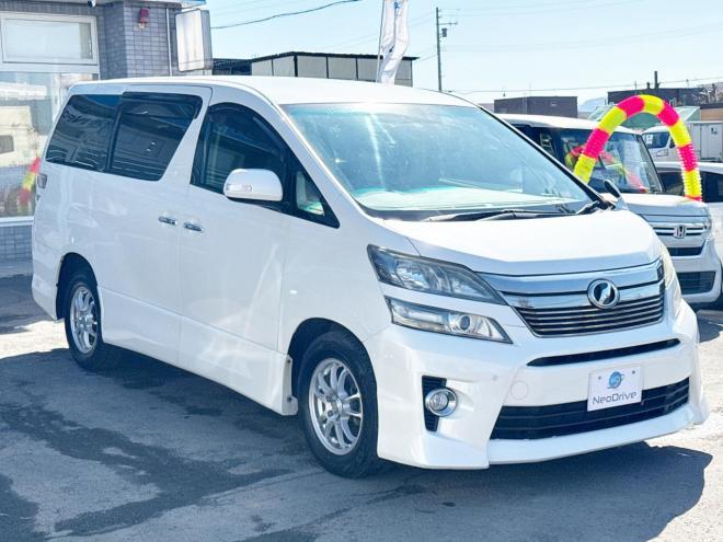 ヴェルファイア2.4Z 4WD　ローンが不安な方＜優遇ローン＞　本州仕入　後期型　純正SDナビ　後席モニター 4WD 2400 5Dr