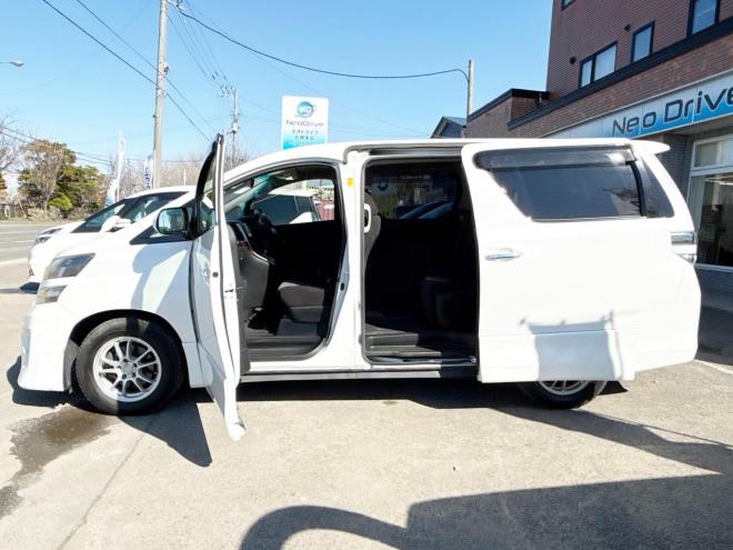 ヴェルファイア2.4Z 4WD　ローンが不安な方＜優遇ローン＞　本州仕入　後期型　純正SDナビ　後席モニター 4WD 2400 5Dr