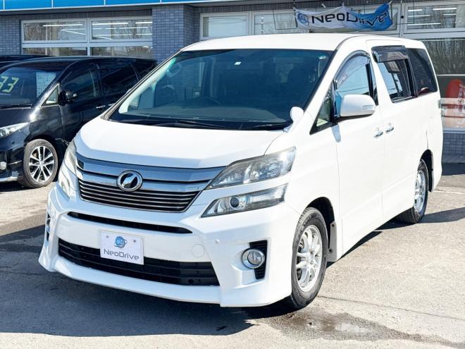 ヴェルファイア2.4Z 4WD　ローンが不安な方＜優遇ローン＞　本州仕入　後期型　純正SDナビ　後席モニター 4WD 2400 5Dr