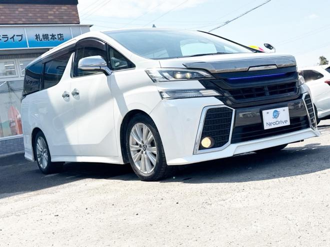 ヴェルファイア2.5Z Aエディション 4WD　ローンが不安な方＜優遇ローン＞　純正SDナビ　後席モニター　モデリスタグリル 4WD 2500 5Dr