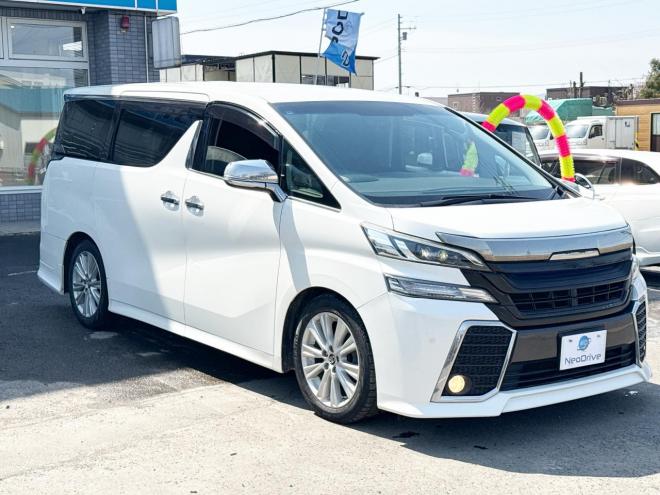 ヴェルファイア2.5Z Aエディション 4WD　ローンが不安な方＜優遇ローン＞　純正SDナビ　後席モニター　モデリスタグリル 4WD 2500 5Dr