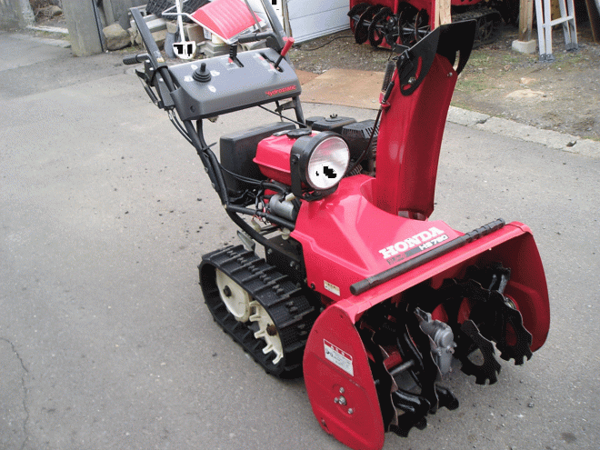 除雪機ホンダ　７馬力除雪機　ＨＳ－760　シューター電動式上下左右　整備済み　即使用可