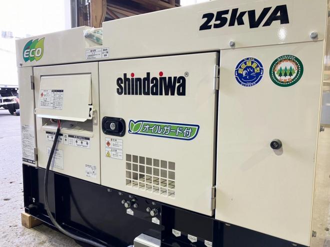 発電機新ダイワ　極上　DGM250MK　エンジン発電機　動力源