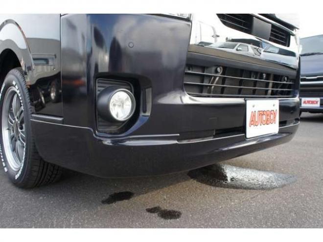 ハイエースバン2.8 スーパーGL ダークプライムII ロングボディ ディーゼルターボ 4WD　415COBRA　クリーンルック3Fスポ&BY2ボンネット&ステージ2ルーフスポ&バッドラッカーIII17インチAW&フラットベッドキット　ヨコハマPARADA17インチ　デジタルインナー　パノラマモニター　両側パワースライドドア 2800