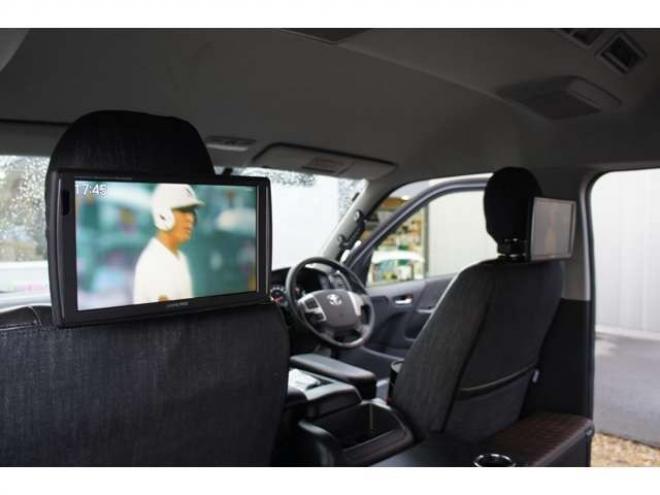 ハイエース2.7 GL ロング ファインテックツアラー 4WD　415COBRA　ファントムヘッドライトシステム&フェイスリフトキット&F/S/R/ルーフスポ/ボンネット/プレステージテールランプ&新作バッドラッカーHP-6　18インチAW　TOYO　H30　225/50R18 2700