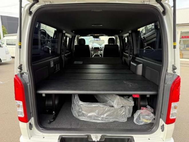 ハイエースバン2.8 スーパーGL ダークプライムII ロングボディ ディーゼルターボ 4WD　寒冷地仕様 ワンオーナー パノラミックビューモニター デジタルインナーミラー 415COBRA CL-3フロントリップ CL-2サイドステップ　CL-ステップリアバンパー　ステージ2　バッドラッカー18インチアルミ　トーヨーH30 2800