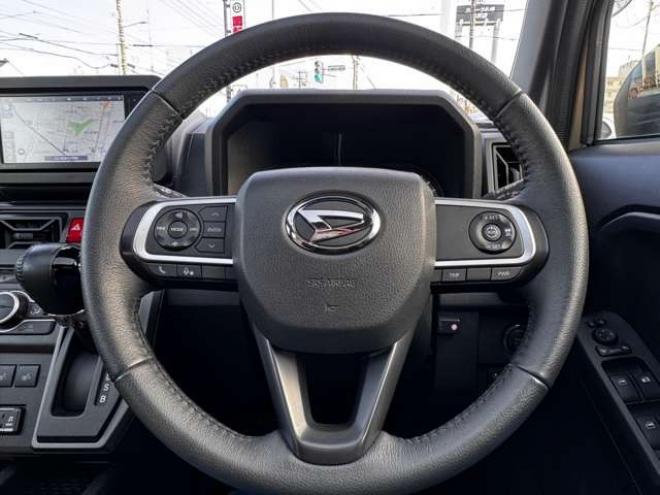 タフトGターボ クロム ベンチャー 4WD　スマートアシストプッシュスタート　エンジンスターター　純正オプションナビ　Bluetooth シートヒーター　追従クルコン　クラッツィオシートカバー　サンルーフ　ドライブレコーダー　新品ジオランダーマッドタイヤ 660