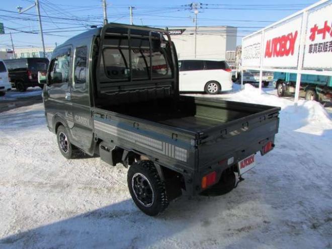 キャリースーパーキャリイ X 3方開 4WD　純正ナビ　フルセグ　バックカメラ　キーレス　マッドクロスAW　オープンカントリー 660