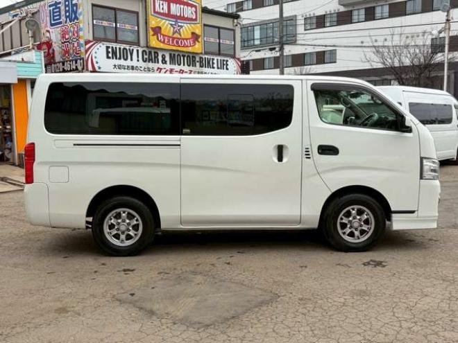 キャラバンNV350 2.5 ライダー DX ロングボディ ディーゼルターボ 4WD　ナビTV　ETC　パワステ　パワーウィンドウ　エアコン　ABS　キーレスエントリー　片側スライドドア 2500