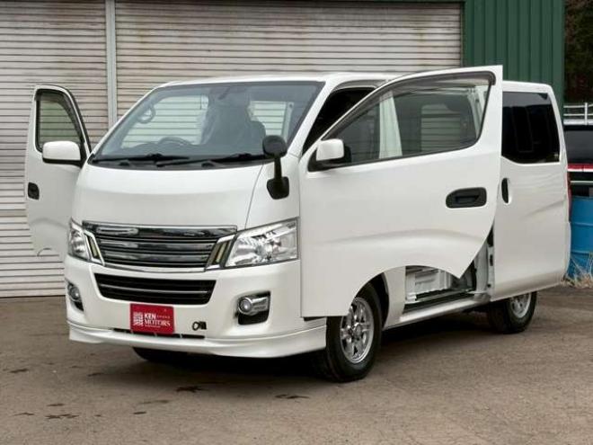 キャラバンNV350 2.5 ライダー DX ロングボディ ディーゼルターボ 4WD　ナビTV　ETC　パワステ　パワーウィンドウ　エアコン　ABS　キーレスエントリー　片側スライドドア 2500