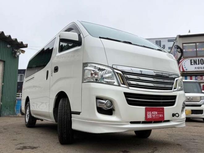 キャラバンNV350 2.5 ライダー DX ロングボディ ディーゼルターボ 4WD　ナビTV　ETC　パワステ　パワーウィンドウ　エアコン　ABS　キーレスエントリー　片側スライドドア 2500