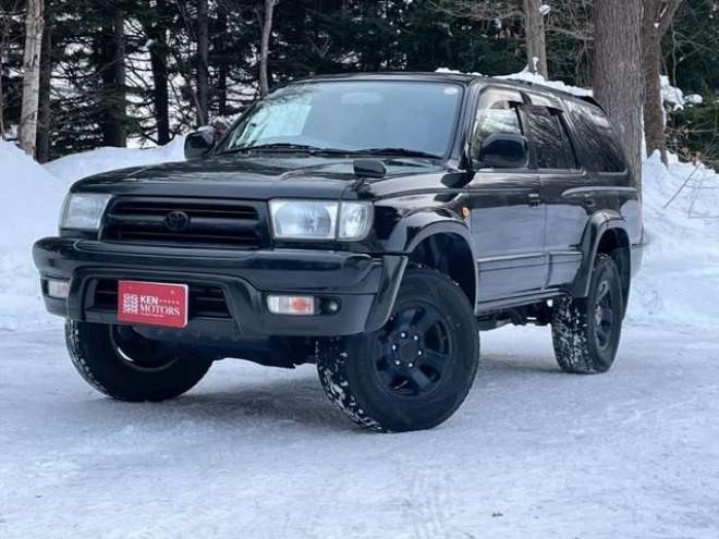 ハイラックスサーフ2.7 SSR-G 4WD　パワステ　パワーウィンドウ　キーレス　エアコン　ABS　ルーフレール　アルミホイール　寒冷地仕様　CD 2700