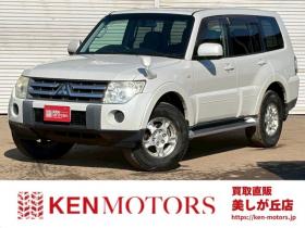 パジェロ　3.0 ロング リミテッド エディション 4WD　ワンオーナー　社外ナビ　バックカメラ　純正アルミホイール　エアコン　エンジンスターター　ETC　記録簿　キーレスエントリー　パワステ　パワーウィンドウ　3列シート　エアコン　寒冷地仕様　盗難防止装置 3000