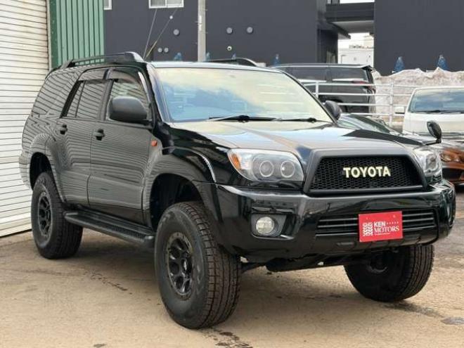 ハイラックスサーフ2.7 SSR-X リミテッド 4WD　社外アルミホイール　リフトアップ　社外ナビ　バックカメラ　ETC　寒冷地仕様　ABS　キーレスエントリー　パワステ　パワーウィンドウ　盗難防止装置　エアコン　ルーフレール 2700