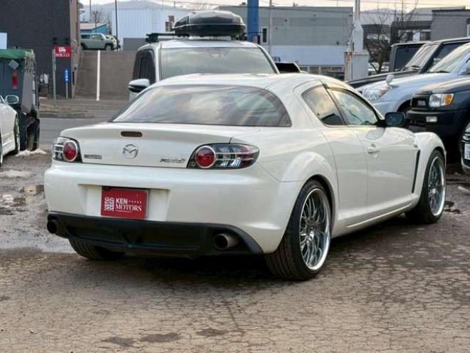 RX-8ロータリーエンジン40周年記念車　200台限定者　6速MT　マツダスピード　ETC　マフラーフジツボ　エンジンオーバーホール済　パワステ　パワーウィンドウ　社外アルミホイール　ABS　エアコン　盗難防止装置　電動シート 2WD 1300