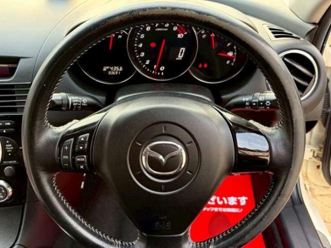 RX-8ロータリーエンジン40周年記念車　200台限定者　6速MT　マツダスピード　ETC　マフラーフジツボ　エンジンオーバーホール済　パワステ　パワーウィンドウ　社外アルミホイール　ABS　エアコン　盗難防止装置　電動シート 2WD 1300