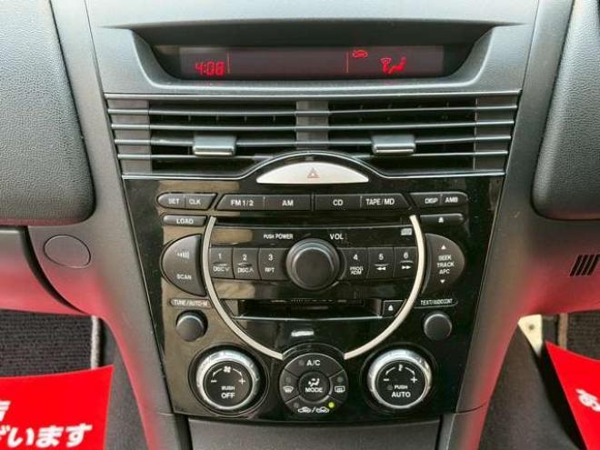 RX-8ロータリーエンジン40周年記念車　200台限定者　6速MT　マツダスピード　ETC　マフラーフジツボ　エンジンオーバーホール済　パワステ　パワーウィンドウ　社外アルミホイール　ABS　エアコン　盗難防止装置　電動シート 2WD 1300