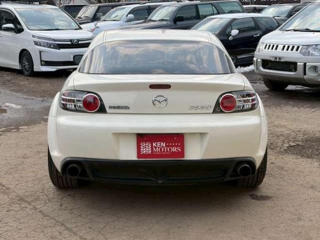 RX-8ロータリーエンジン40周年記念車　200台限定者　6速MT　マツダスピード　ETC　マフラーフジツボ　エンジンオーバーホール済　パワステ　パワーウィンドウ　社外アルミホイール　ABS　エアコン　盗難防止装置　電動シート 2WD 1300