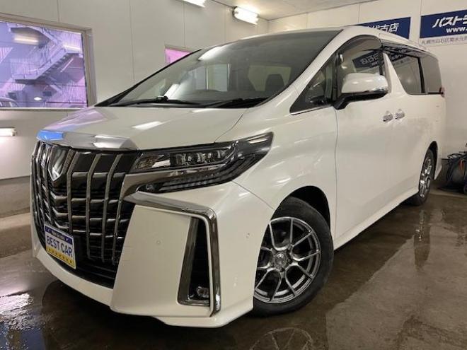 アルファード２．５Ｓ　Ｃパッケージ　本州仕入　寒冷地仕様　禁煙車　ＲＡＹＳ１８インチＡＷ　社外１６ＡＷ＋スタッドレスタイヤ付　純正リアフリップダウンモニター　全方位アラウンドビューモニター　前後ドライブレコーダー　パワーバックドア 4WD 2500 5Dr