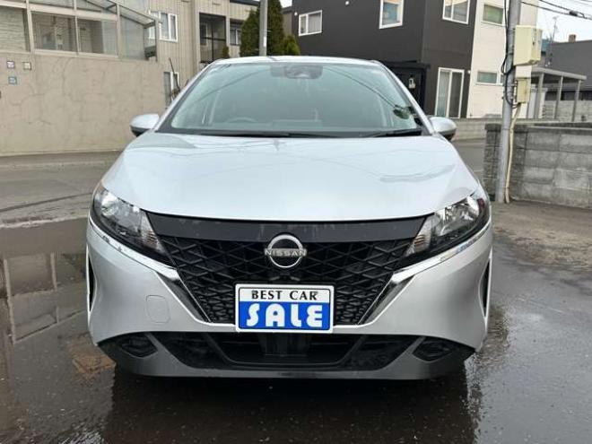 ノート1.2 S FOUR 4WD　ナビ　Bluetooth　オートホールド　アイドリングストップ　USB　スチールホイール冬　レーンキープアシスト　横滑り防止装置　コーナーセンサー　シートヒーター 1200