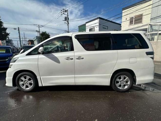 ヴェルファイア2.4 Z プラチナセレクション 4WD　両側パワースライドドア　HDDナビ　フルセグTV　バックモニター　プッシュスタート　横滑り防止装置　コーナーセンサー　パワーバックドア　純正アルミホイール　純正エンンジンスターター 2400