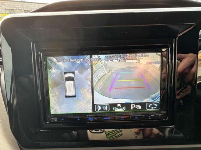 ソリオ1.2 ハイブリッド MX 4WD　ナビ　全方位モニター　片側パワースライドドア　スズキセーフティーサポート　プッシュスタート　アダクティブレーダークルーズコントロール　ETC　レーンキープアシスト　アイドリングストップ　コーナーセンサー 1200