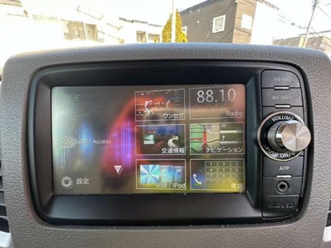 フレアワゴンXS 4WD　片側パワースライドドア　Bluetooth　ワンセグTV　ナビ　アイドリングストップ　ビルトインETC　USB　バックモニター　シートヒーター　プッシュスタート　社外アルミホイール冬 660