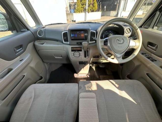 フレアワゴンXS 4WD　片側パワースライドドア　Bluetooth　ワンセグTV　ナビ　アイドリングストップ　ビルトインETC　USB　バックモニター　シートヒーター　プッシュスタート　社外アルミホイール冬 660