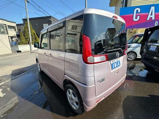 フレアワゴンXS 4WD　片側パワースライドドア　Bluetooth　ワンセグTV　ナビ　アイドリングストップ　ビルトインETC　USB　バックモニター　シートヒーター　プッシュスタート　社外アルミホイール冬 660