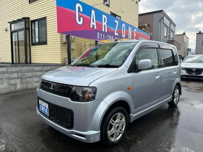 eKスポーツX 4WD　純正CD/MDオーディオ　シートシーター　社外アルミホイール冬 660