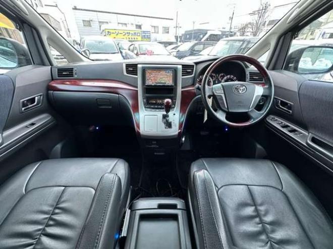 ヴェルファイア2.4 Z 4WD　両側パワースライドドア　ナビ　バックカメラ　ETC　純正アルミホイール夏　コーナーセンサー　横滑り防止装置　プッシュスタート 2400