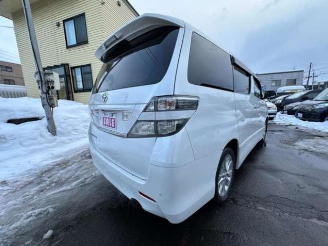 ヴェルファイア2.4 Z 4WD　両側パワースライドドア　ナビ　バックカメラ　ETC　純正アルミホイール夏　コーナーセンサー　横滑り防止装置　プッシュスタート 2400