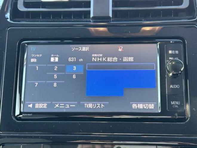 プリウス1.8 S E-Four 4WD　ナビ　TVバックモニター 1800