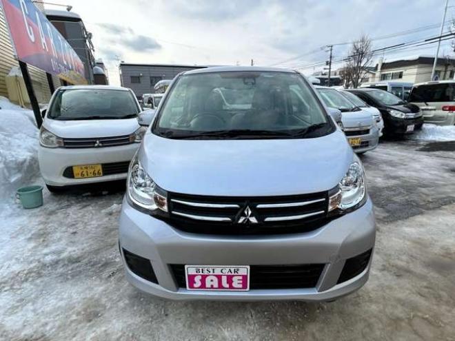 eKワゴンG セーフティ パッケージ 助手席ムービングシート仕様車 4WD　エマージェンシーブレーキ　アラウンドビューモニター　ナビフルセグTVバックモニター 660