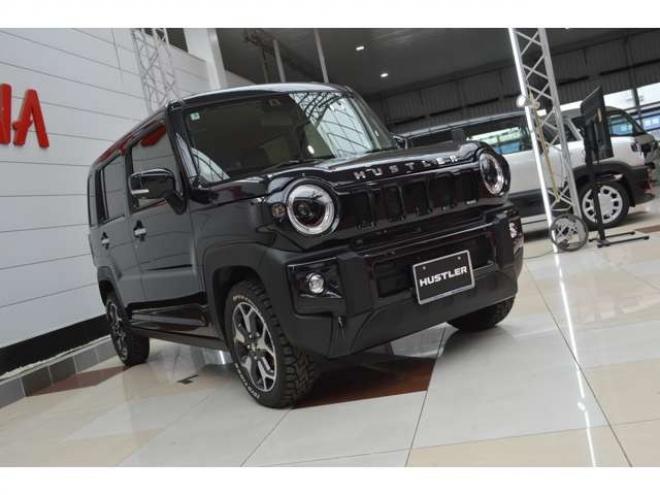 ハスラーハイブリッド Xターボ 4WD　ワンオーナー車ハイブリッド4WDターボセーフティサポート搭載パドルシフト7インチワイドナビTVバックカメラアダプティブクルーズコントロールLEDライトREALSPEEDグリルバンパー&テールランプガーニッシュ 660